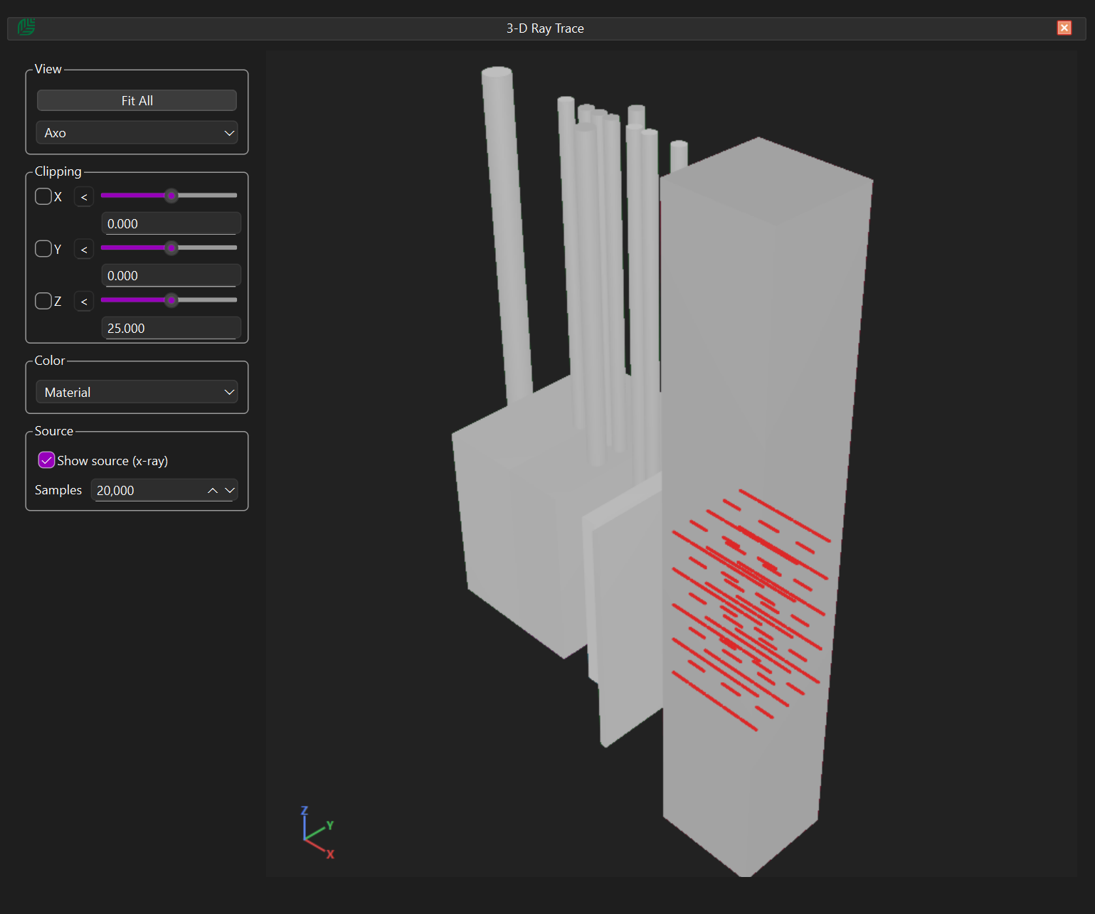 3-D source visualisation