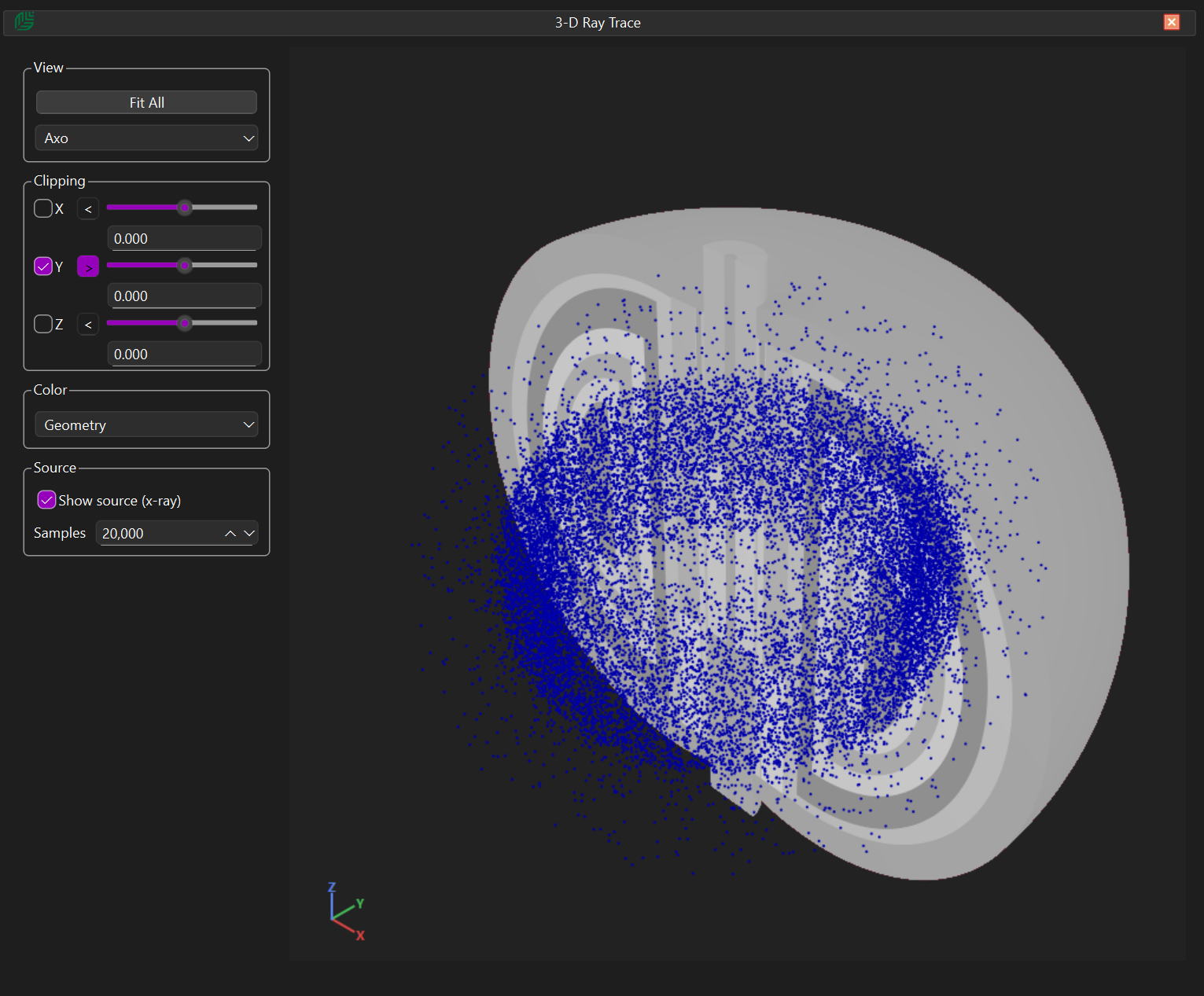 3-D source visualisation