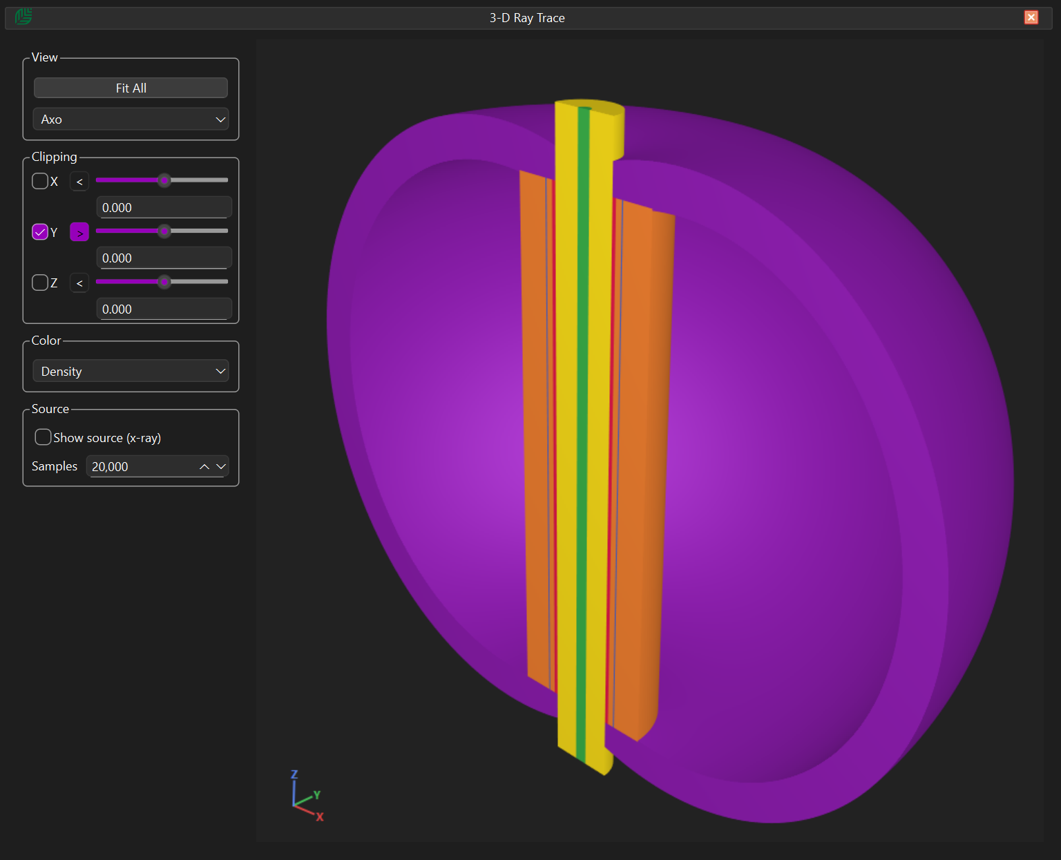Tokamak 3-D visualisation